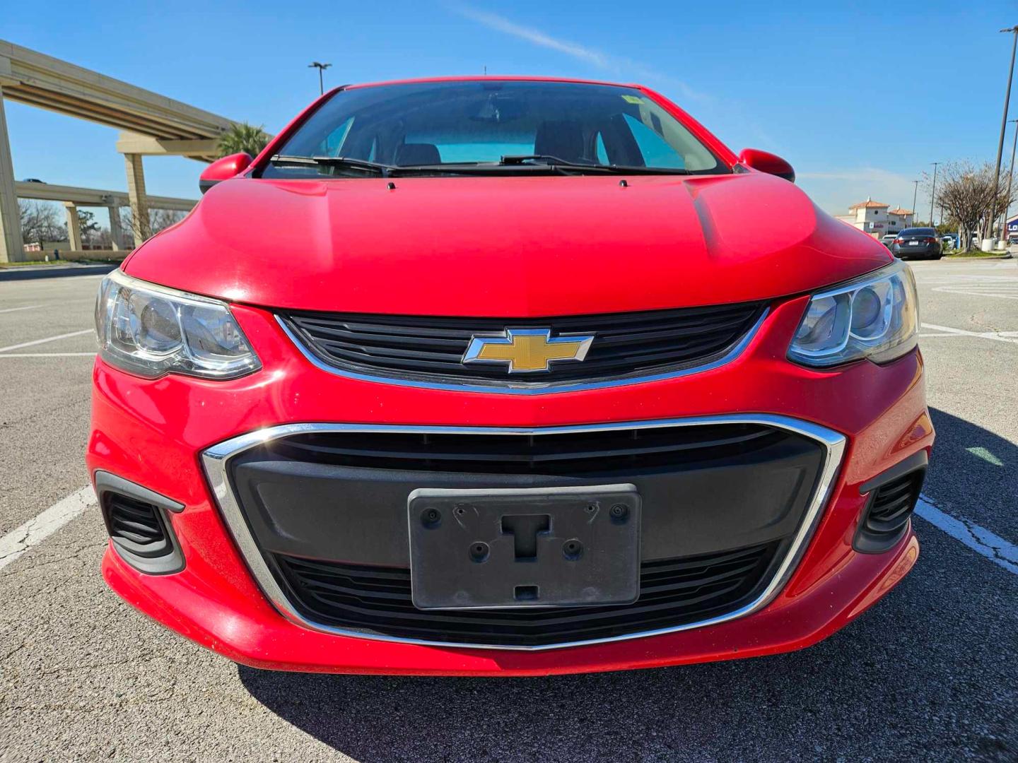 2017 Red Chevrolet Sonic (1G1JF5SB7H4) , located at 5005 Telephone Rd., Houston, TX, 77087, (713) 641-0980, 29.690666, -95.298683 - Photo#1